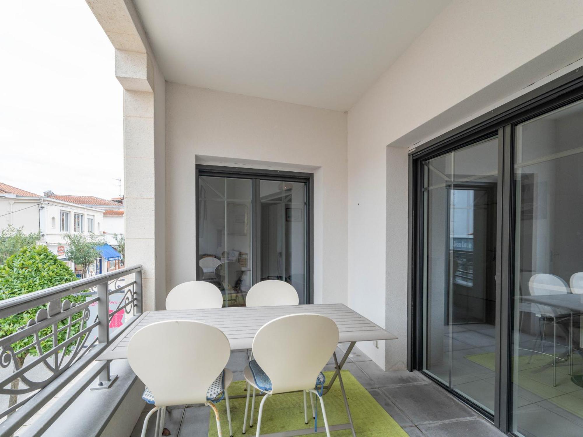 T3 En Centre-Ville D'Arcachon, Proche Plage, Balcons, Parking, Ascenseur Et Wi-Fi - Fr-1-319-440 Eksteriør bilde